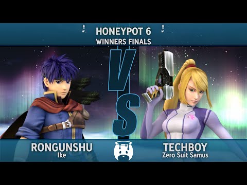 Honeypot 6  Winners Finals - Rongunshu (Ike) Vs. Techboy (Zero Suit Samus)