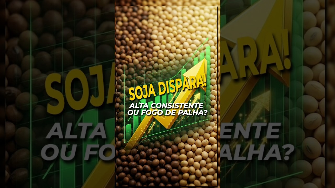 SOJA DISPARA! ALTA CONSISTENTE OU FOGO DE PALHA?