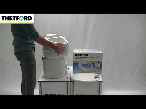 C2 / C3 / C4 / C200 | How to install the toilet seat raiser | Cassette toilet | THETFORD