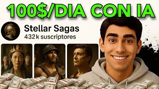 Cloné un canal que GENERA +100€ al DIA con IA