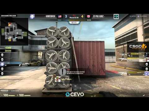 Winterfox vs Ze Pug Godz Game 3 (CEVO-P CS:GO Season 9) - LATORR & Dust