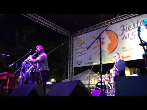 Karl Denson's Tiny Universe Live Ashley's Roachclip at Fiesta Del Sol 2014 - video 8 of 11