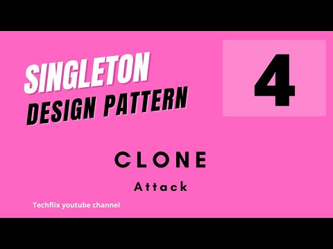 Singleton Pattern 4 Clone Attack Interview Question