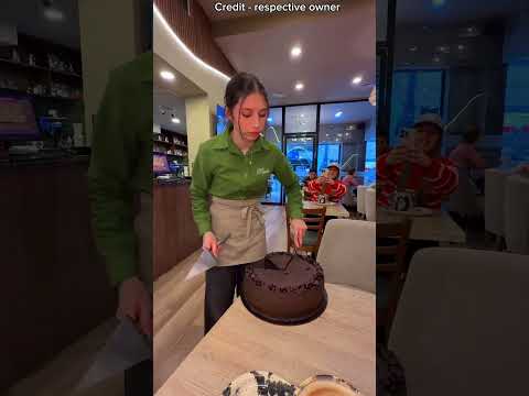 This boy was shocked to hear the price of the cake #shortvideo