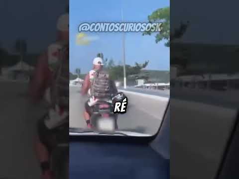 😱Motoboy ficou bravo e amassou carro