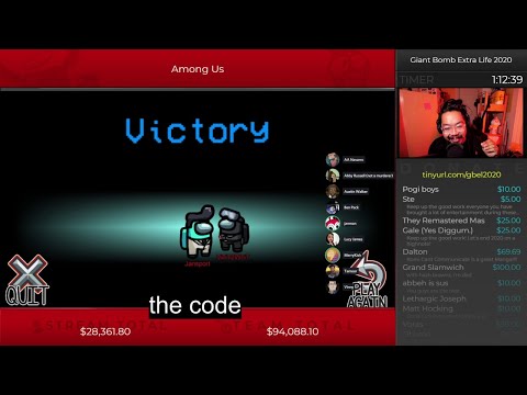 Extra Life 2020: Among Us [Jan's View]