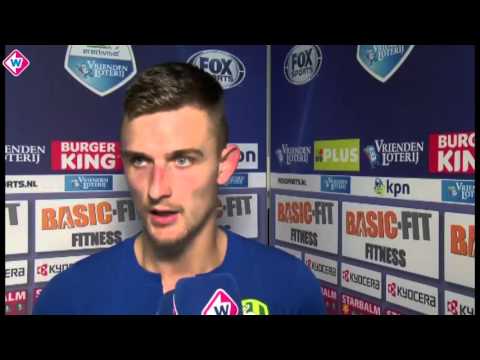 ADO-keeper Martin Hansen na ADO Den Haag - Feyenoord