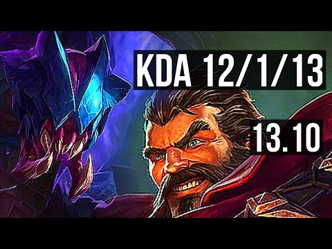 REK'SAI vs GRAVES (JNG) | 12/1/13, Rank 7 Rek'Sai, 65% winrate, Legendary | KR Grandmaster | 13.10