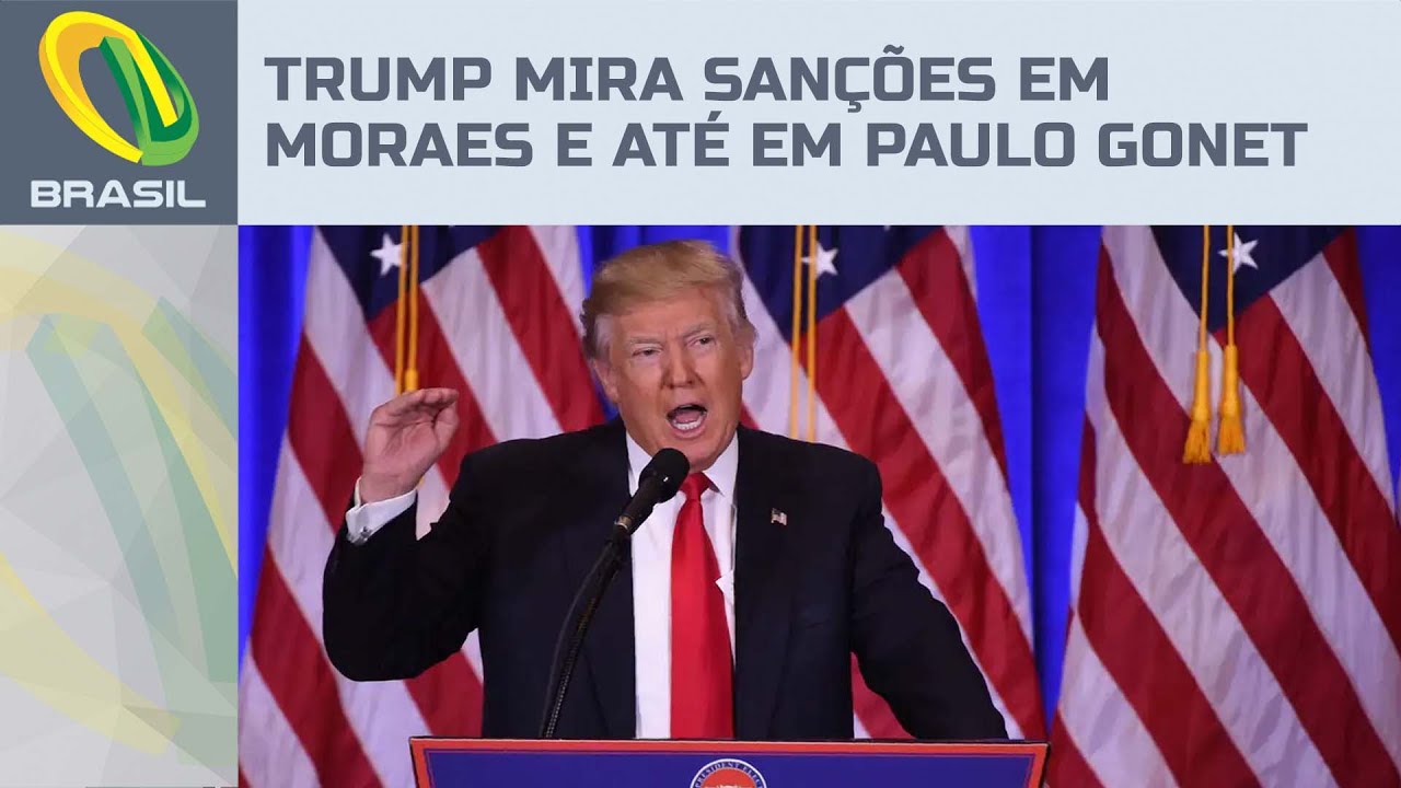 Além de Moraes, Paulo Gonet e delegado da PF também entram na mira de sanções de Trump