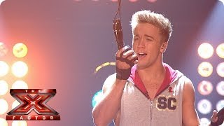 Sam Callahan sings Relight My Fire - Live Week 4 - The X Factor 2013