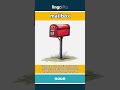 mailbox - a box where mail is delivered... video thumbnail