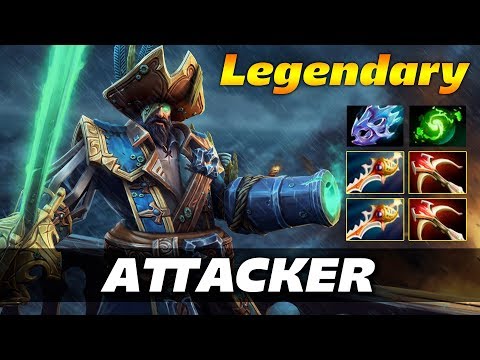 Attacker Legendary Kunkka Player - Refresher/Divine/Daedalus Dota 2