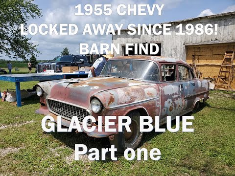 Thumbnail for Our NEW Project, 1955 Chevrolet Barn find, Auction buy. Chevy 210 Glacier Blue.  Retro rescue. by Chevrolet, Car