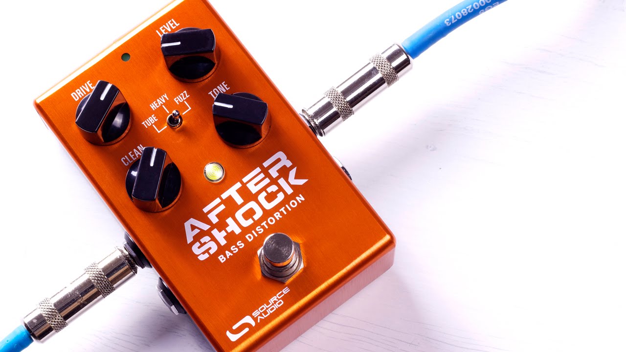 Source Audio Aftershock Bass Overdrive/Distortion Pedal