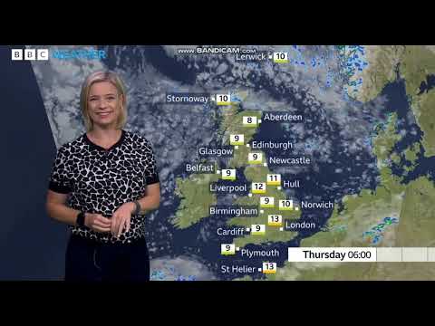 Sarah Keith-Lucas the BBC Weather Presenter