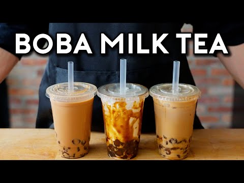Boba Milk Tea from the Great Pretender