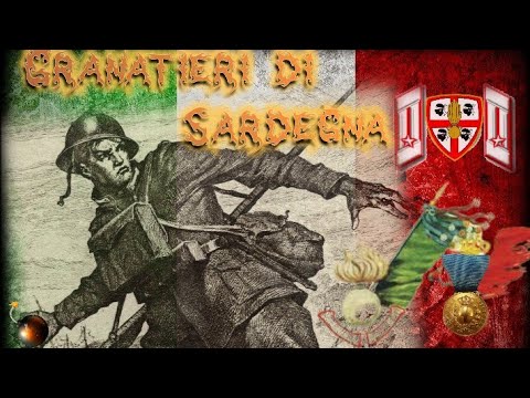GRANATIERI DI SARDEGNA  " Il corpo più Antico d'Italia". Storia e difesa epica del Monte Cengio"