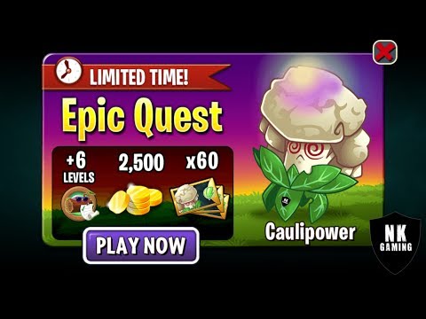 PvZ 2 - Epic Quest - Caulipower 2