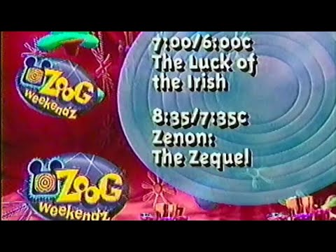 Zoog Disney Channel Commercials | March 9, 2001 (60fps)