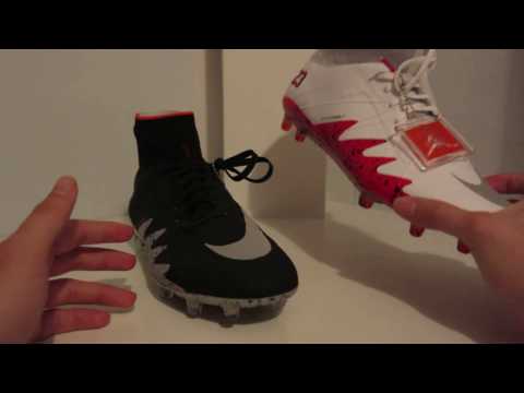 Hypervenom Phantom Neymar x Jordan Comparison Black and White