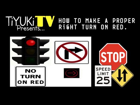 HOW TO MAKE PROPER A RiGHT TURN ON RED | DRiViNG LESSONS