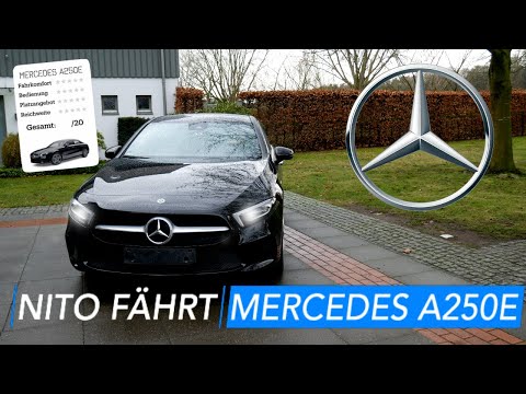 Mercedes A250e Test I Fahrbericht I Bewertung I Ladestation