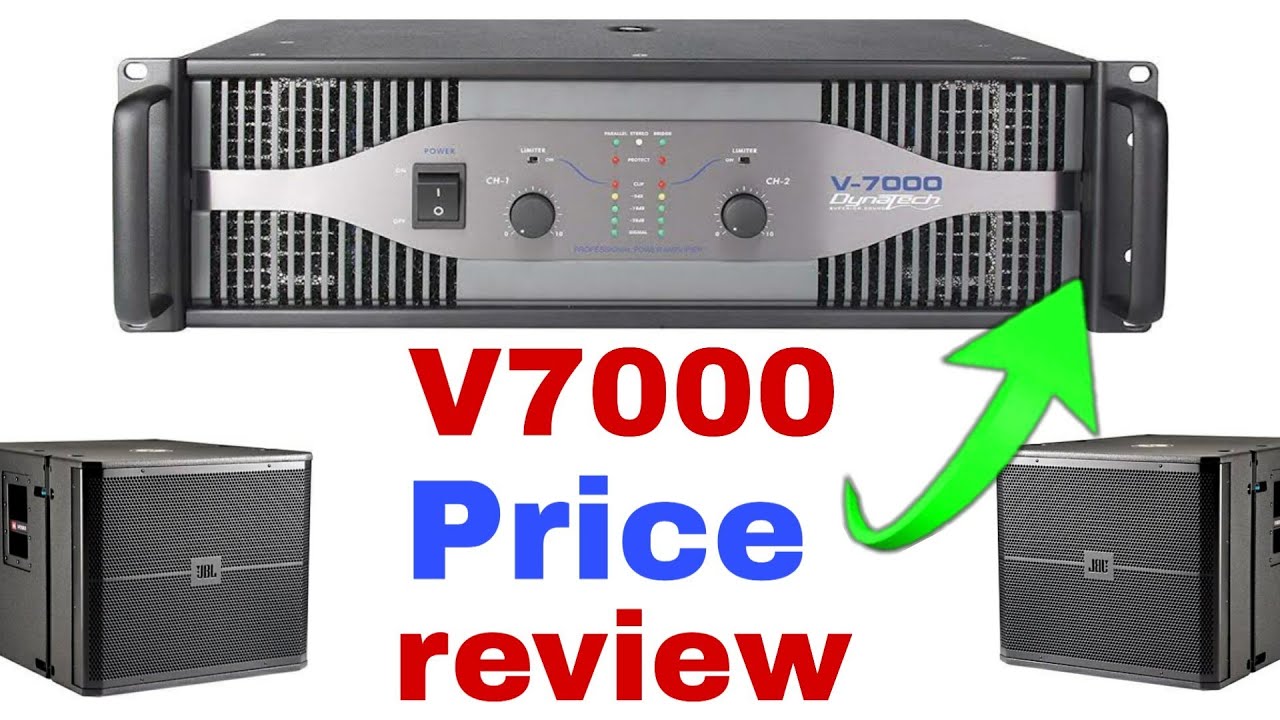 Dynatech V7000 price and review | 7000watt amplifier price | v7000 specification