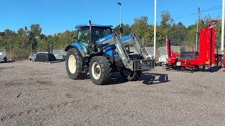 New Holland T6020 Elite traktor p&aring; hjul | Billede 4 - Agroline