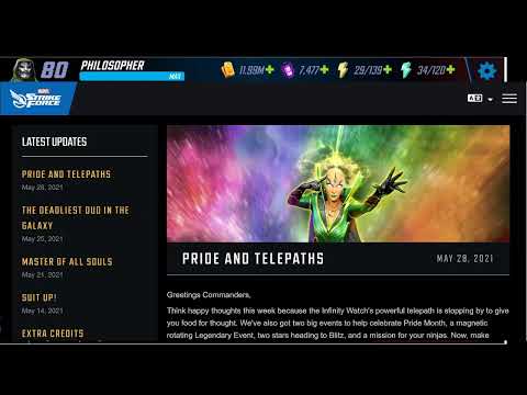 Moondragon First Impressions - Marvel Strike Force - MSF