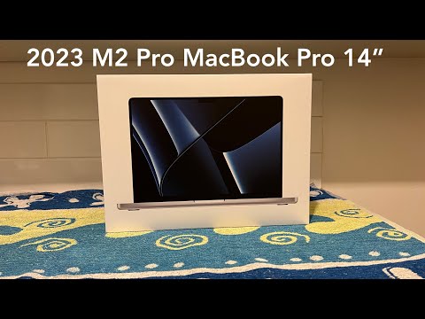 2023 M2 Pro MacBook Pro 14" unboxing