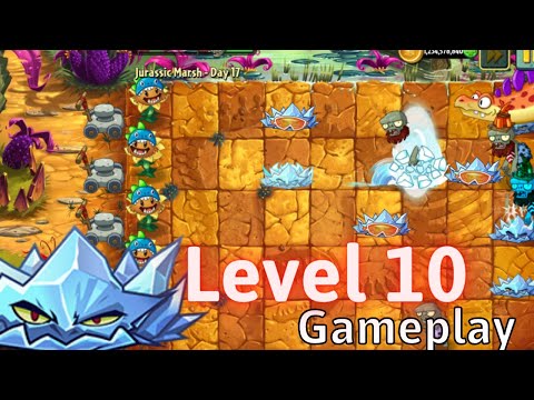 PvZ2 9.3.1 Level 10 Iceweed Gameplay I New Plant Iceweed PvZ2 9.3.1 I ChopperVN