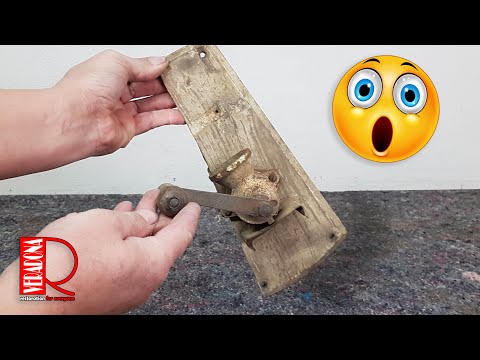 Restoration - Coffee grinder torso