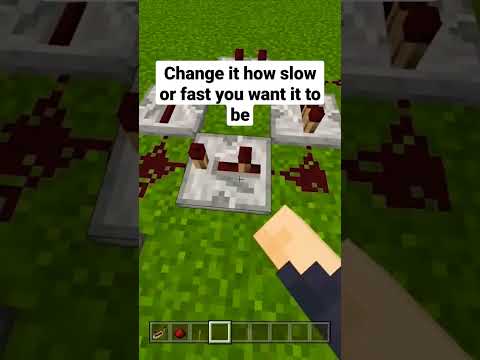 How To Make A Simple Redstone Repeater Clock In Minecraft