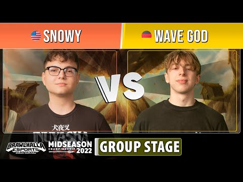 Snowy VS wave god - Groups - Midseason Championship 2022 - Singles