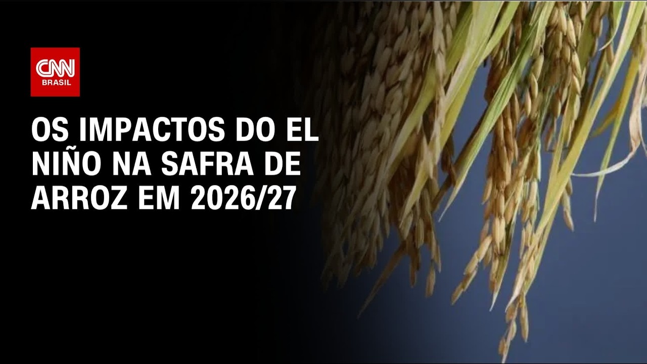 El Niño pode reduzir safra de arroz em 2026/2027 | CNN AGRO NEWS
