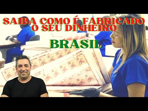 Português reage a Saiba como é fabricado o seu dinheiro BRASIL - Super interessante!