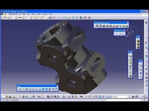 11 4 Kolben Piston Catia v5 Training Multibody model User pattern