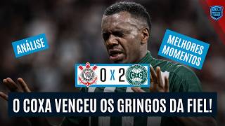 CORITIBA VENCE O CORINTHIANS APÓS 15 ANOS! | CORINTHIANS 0X2 CORITIBA