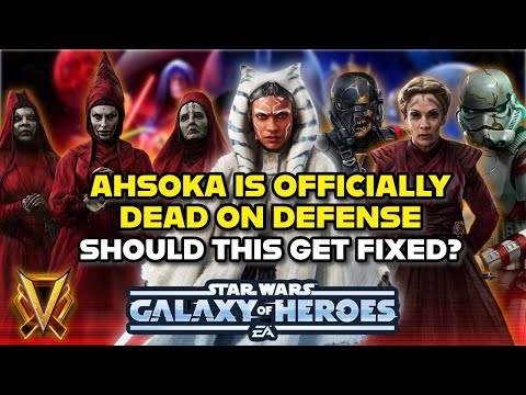 Ahsoka Tano is Officially DEAD on Defense! Full Counter Breakdown | SWGOH