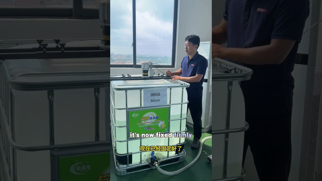 2.1kW/3kW Mixer with IBC Tote