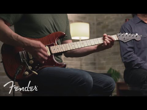 The Flame Maple Top Stratocaster Demo | Rarities Collection | Fender