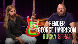 Video thumbnail for NEW! Fender George Harrison Rocky Stratocaster Demo & Review by Alamo Music Center