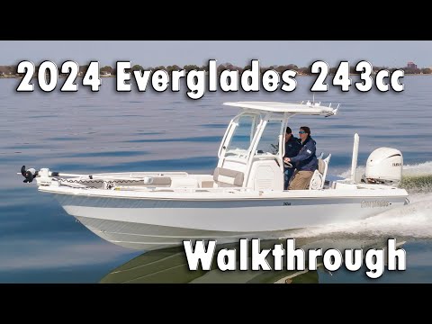 Take a tour of the All New 2024 Everglades 243cc!