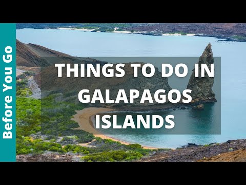 10 AMAZING Things to do in the GALAPAGOS Islands, Ecuador