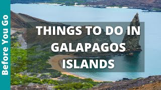 10 AMAZING Things to do in the GALAPAGOS Islands, Ecuador