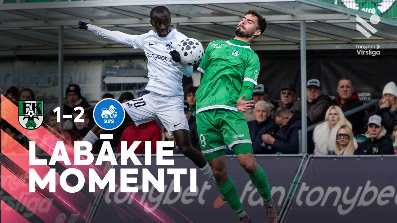 FK Tukums 2000 vs RFS Highlights