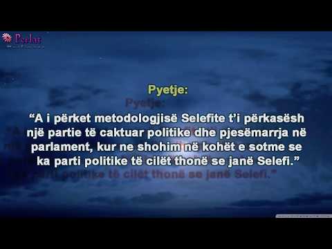 A përputhet Selefizmi me partitë politike - Feuzan