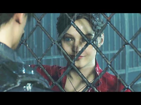 Claire And Leon Flirting Cutscene - Resident Evil 2 Remake