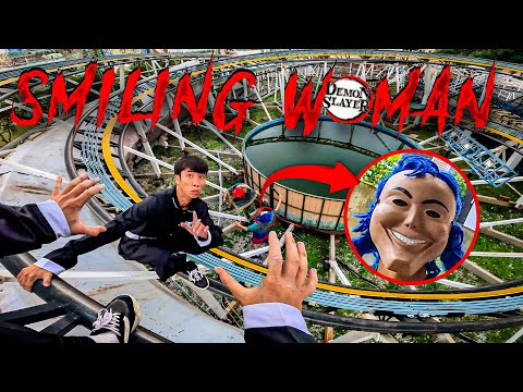 SMILING WOMAN REAL LIFE ESCAPE 52.0 | Horror Parkour Pov Short | Bubbles 3Run