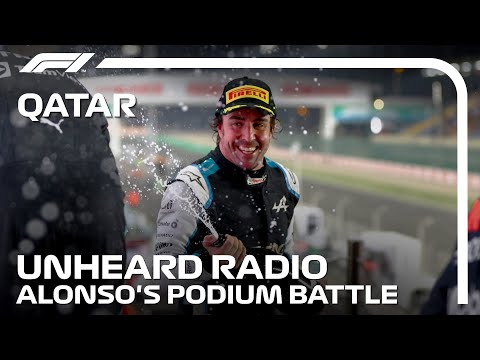 Fernando Alonso's Podium Battle | 2021 Qatar Grand Prix